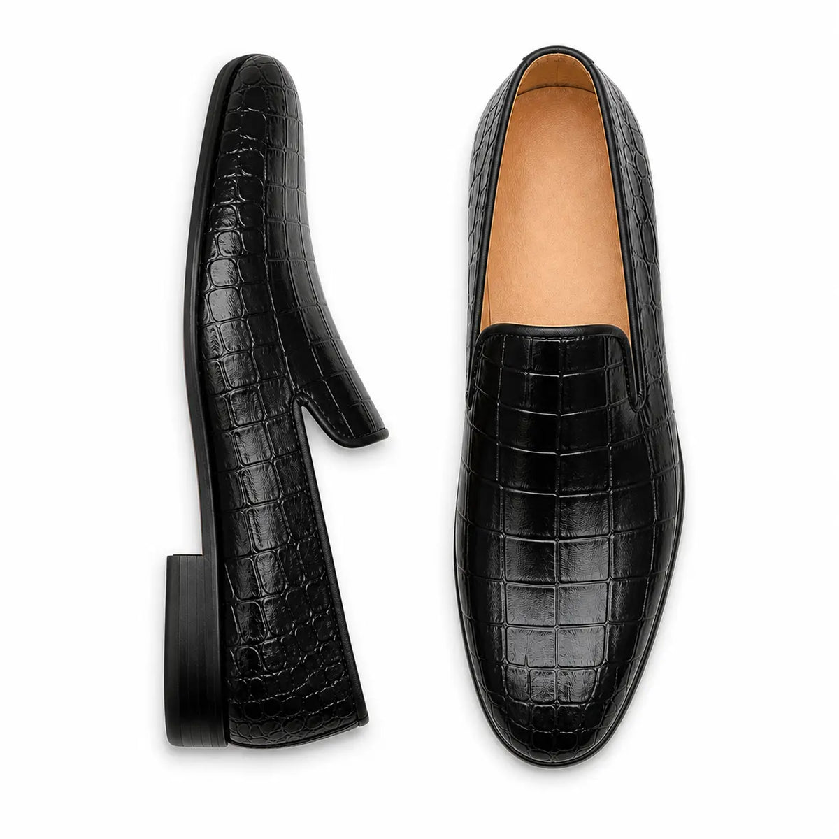 Reptile Loafers