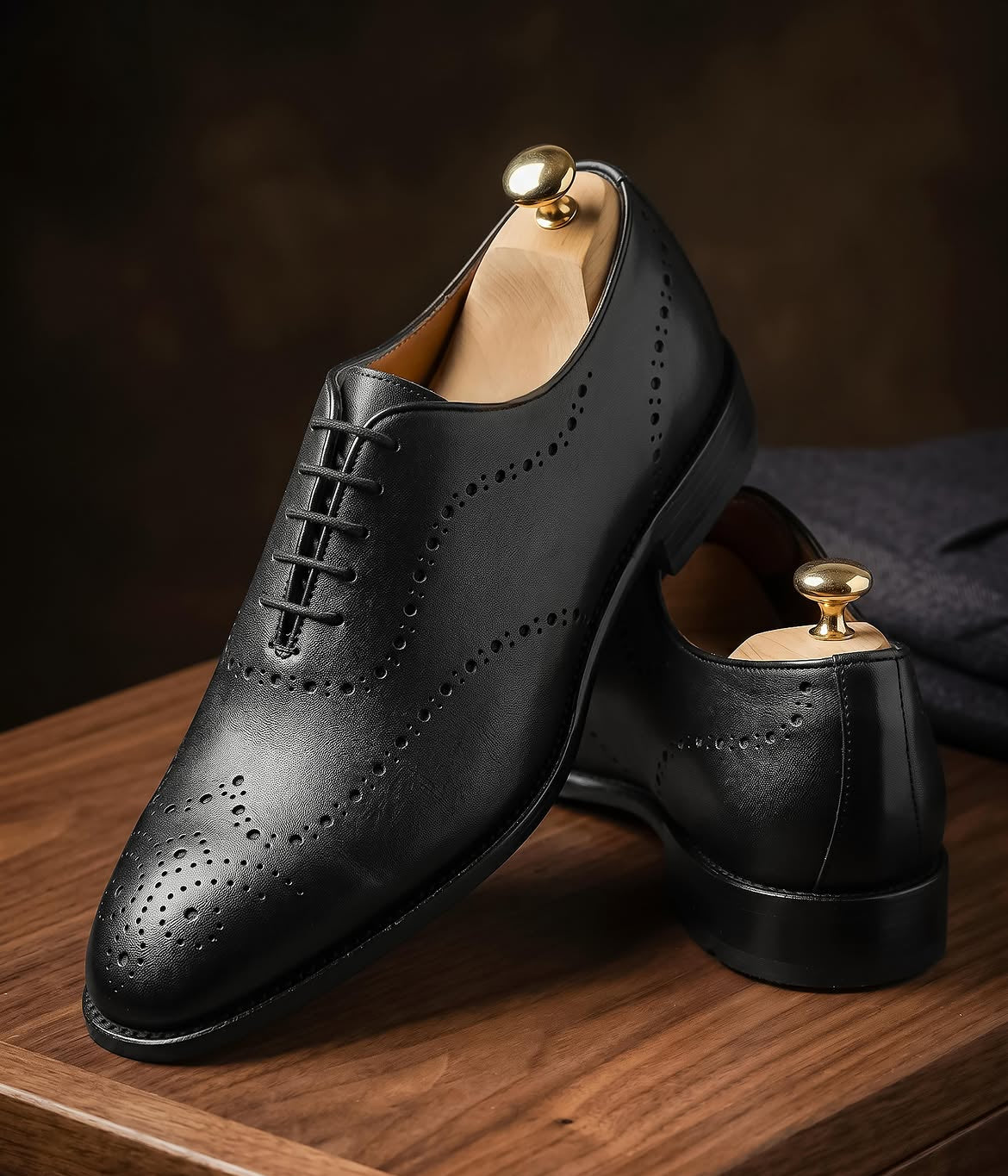 Black Full Brogue Oxford