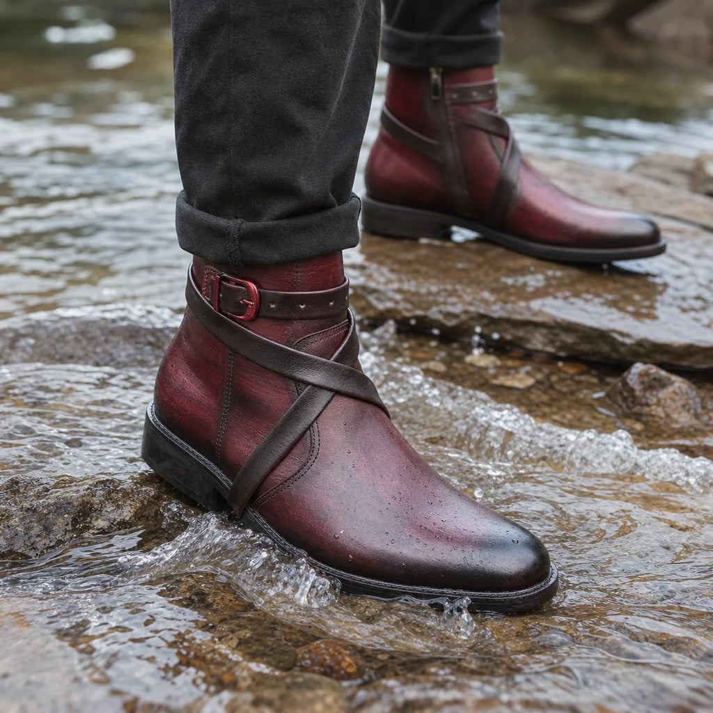Burgundy Jodhpurs