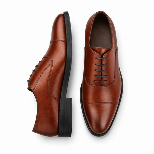 Cognac Oxfords