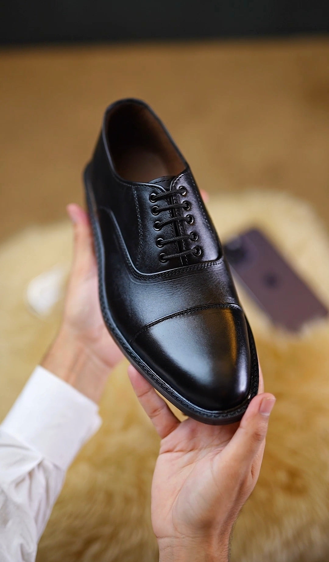 BLACK OXFORDS