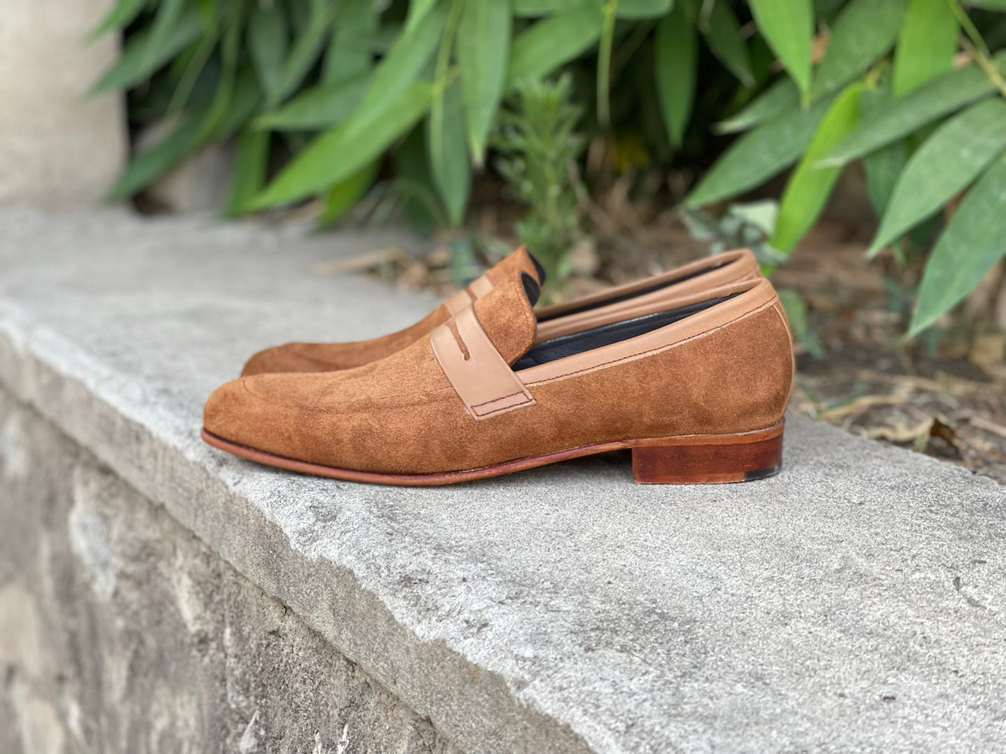 CAMEL SUEDE LOAFER
