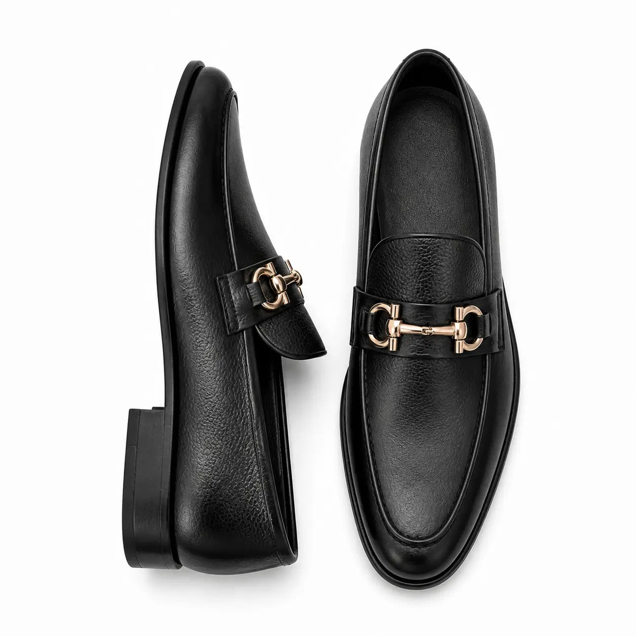 Black Penny loafers