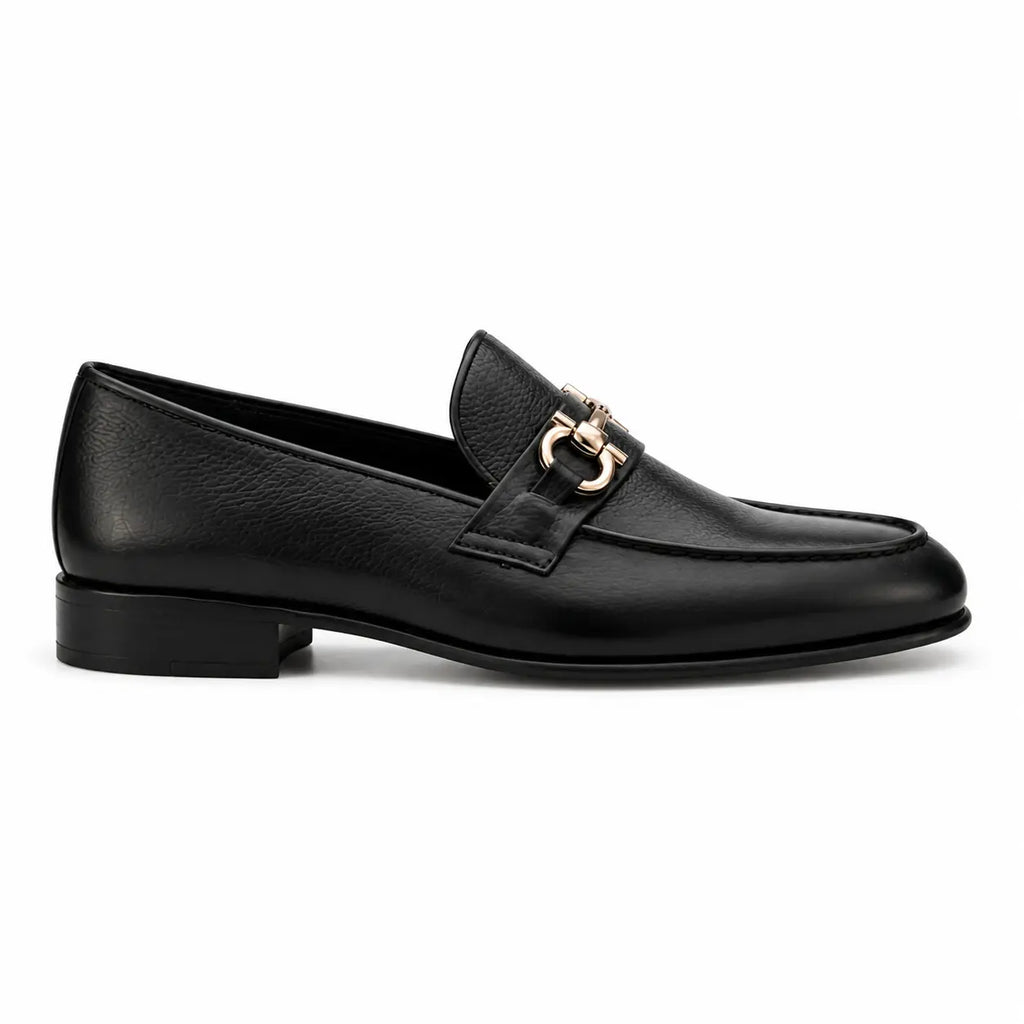 Black Penny loafers