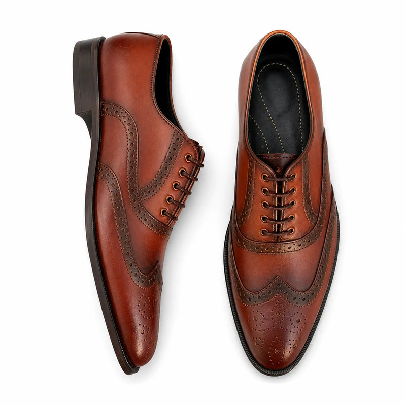 Brown Wingtip Brogue