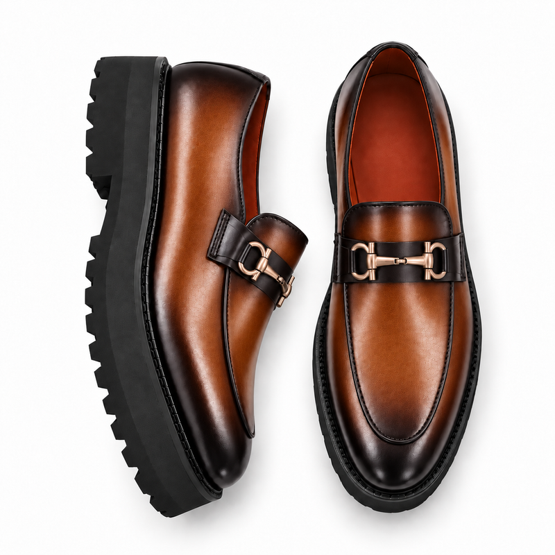 Chunky Loafers 2-Tone