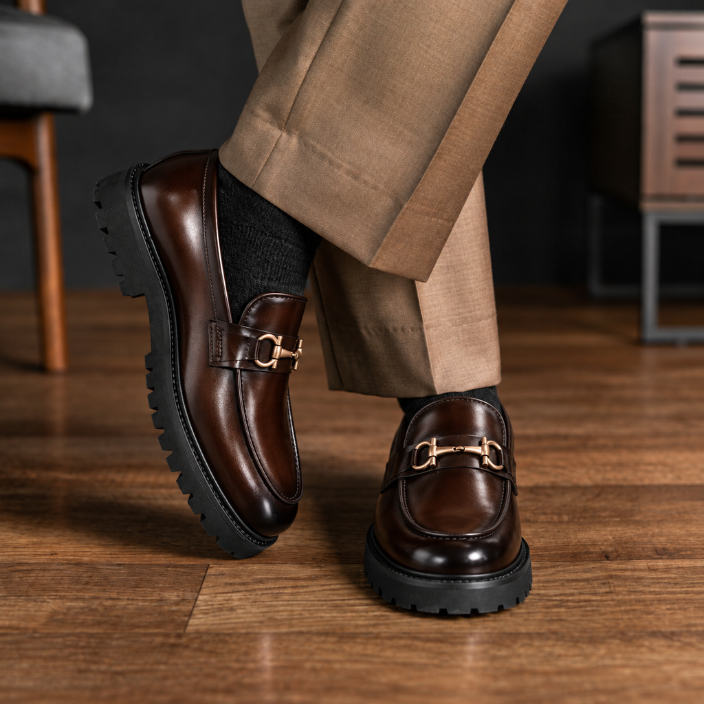 Chunky Loafers Chocolate
