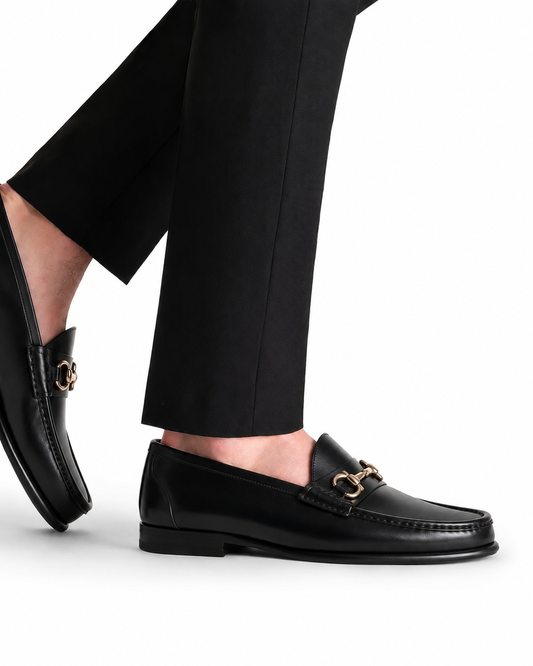 Giancarlo Horsebit Loafers