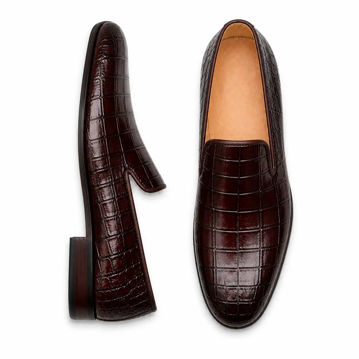 Reptile Loafers